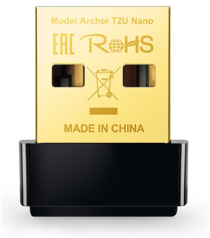 TP-Link Archer T2U Nano AC600 Wireless Dual Band Nano USB Adapter