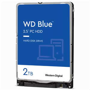 WD Blue 2TB SATA 2.5" 5400RPM 128MB 7mm HDD
