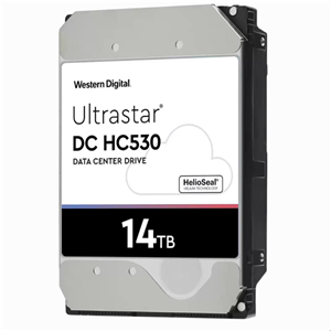 WD Ultrastar 14TB DC HC530 SATA 3.5" 7200RPM 512MB NAS Hard Drive