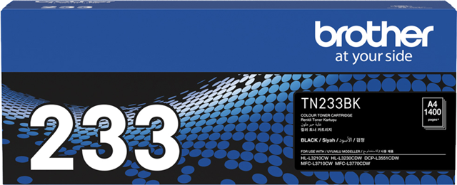 Brother TN-233BK Black Toner Cartridge – Brother Printers & Accessories | ACP Online