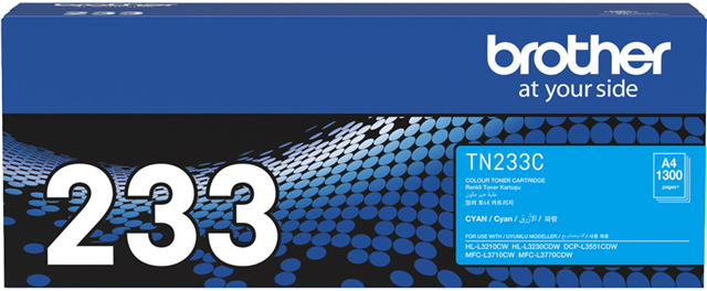Brother TN-233C Cyan Toner Cartridge – Brother Printers & Accessories | ACP Online