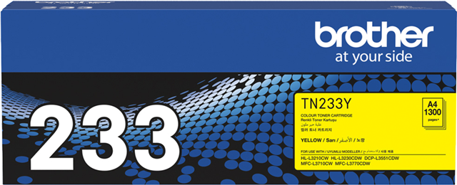 Brother TN-233Y Yellow Toner Cartridge – Brother Printers & Accessories | ACP Online