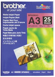 Brother BP60MA3 A3 Matte Inkjet Paper