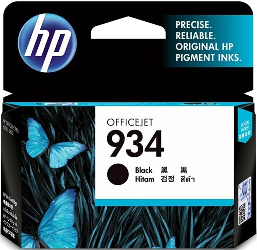 HP 934 Black Ink Cartridge – Printer Consumables | ACP Online