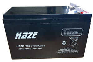 Haze HZS 12-7.5HR 12V 8.6Ah 9HR Lead Acid Battery