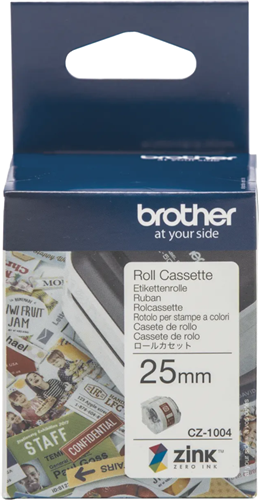 Brother CZ-1004 25mm Printable Roll Cassette – Brother Printers & Accessories | ACP Online