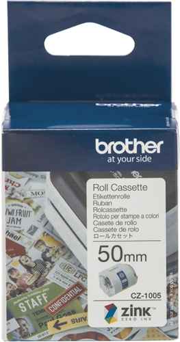 Brother CZ-1005 50mm Printable Roll Cassette – Brother Printers & Accessories | ACP Online