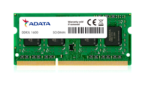 ADATA 8GB DDR3L-1600 PC3L-12800 1.35v SO-DIMM RAM