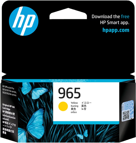 HP 965 Yellow Ink Cartridge – Printer Consumables | ACP Online