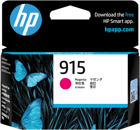 HP 915 Magenta Ink Cartridge – Printer Consumables | ACP Online