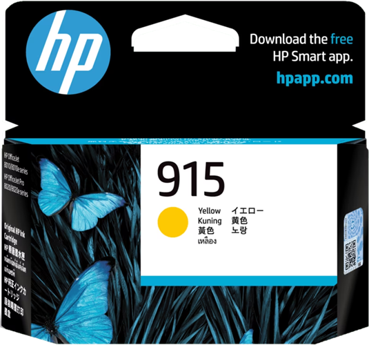 HP 915 Yellow Ink Cartridge – Printer Consumables | ACP Online