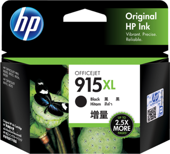HP 915XL Black Ink Cartridge – Printer Consumables | ACP Online