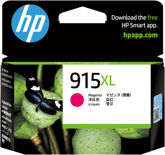 HP 915XL Magenta Ink Cartridge – Printer Consumables | ACP Online