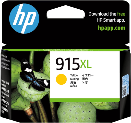 HP 915XL Yellow Ink Cartridge – Printer Consumables | ACP Online