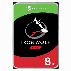 Seagate IronWolf 8TB SATA 3.5" 7200RPM 256MB NAS Hard Drive