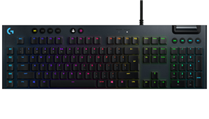 Logitech G815 RGB Mechanical Gaming Keyboard - Clicky