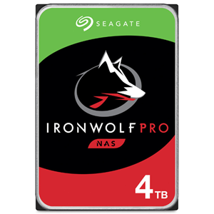 Seagate IronWolf Pro 4TB SATA 3.5" 7200RPM 128MB NAS Hard Drive