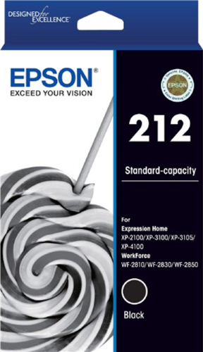 Epson 212 Black Ink Cartridge – Printer Consumables | ACP Online