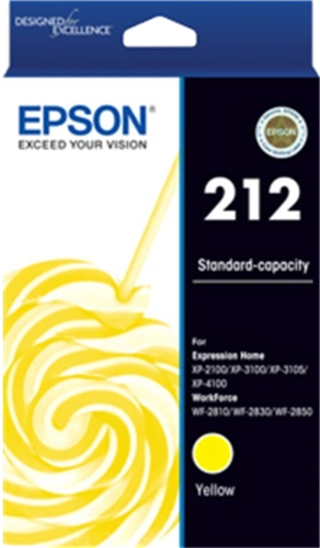 Epson 212 Yellow Ink Cartridge – Printer Consumables | ACP Online