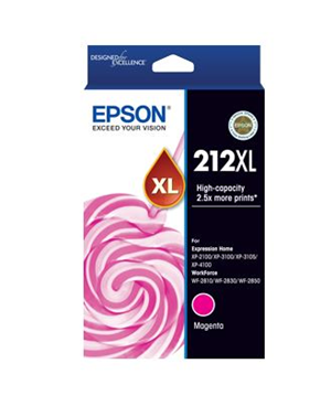 Epson 212XL Magenta High Yield Ink Cartridge