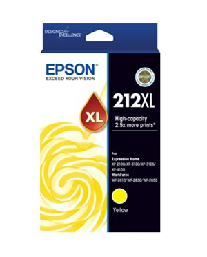 Epson 212XL Yellow High Yield Ink Cartridge