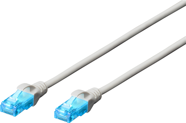 Digitus UTP CAT5e Patch Lead - 2M Grey – Cables - Patch & Network | ACP Online