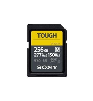 Sony SF-M256T V60 UHS-II U3 Tough SDXC Card 256GB