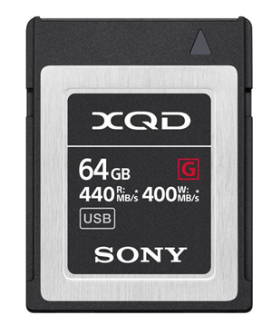 Sony QDG64F XQD Card 64GB