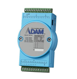 Advantech ADAM-6717 Compact Intelligent Gateway with Analog input