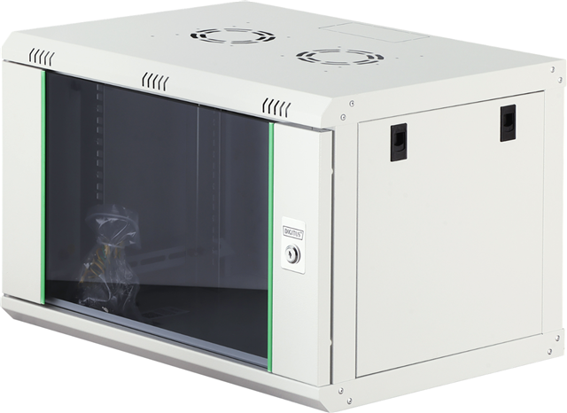 Digitus 7U 19" Wall Mount Server Cabinet 600(w)x450(d)x416(h) – Server Cabinets | ACP Online