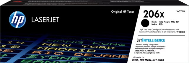 HP 206X Black High Yield Toner – Printer Consumables | ACP Online