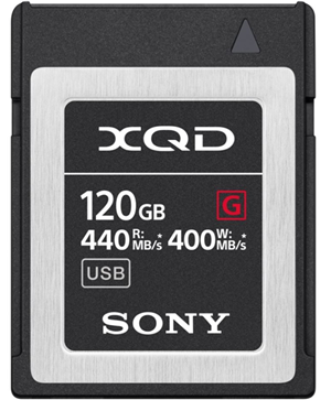 Sony QDG120F XQD Card 120GB