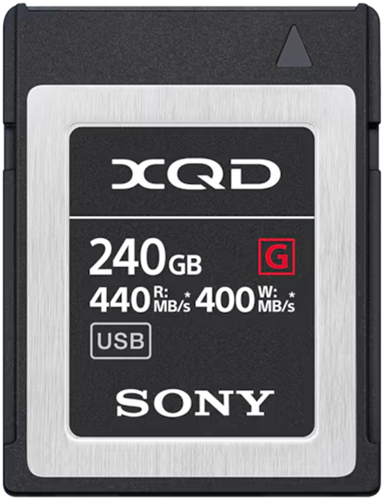 Sony QDG240F G Series XQD Card 240GB – Digital Camera Accessories | ACP Online