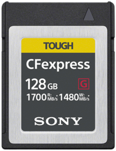 Sony CEBG128 Tough CFexpress Type B 128GB Memory Card – Memory - Flash Cards | ACP Online