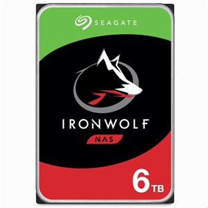 Seagate IronWolf 6TB SATA 3.5" 5400RPM 256MB NAS Hard Drive