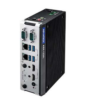 Advantech ARK-1220L E3940 1.6GHz HDMI Ethernet Fanless Box PC