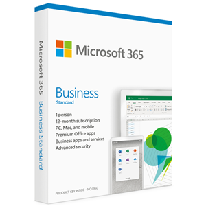 Microsoft 365 Business Standard 2019 1 User (5 PC