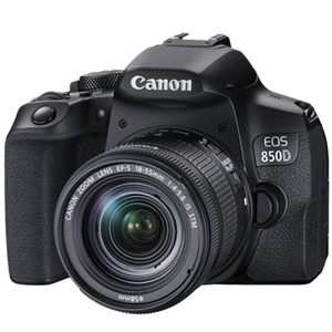 Canon EOS 850D 24.1MP APS-C DSLR Camera 18-55 Single Lens Kit