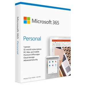Microsoft 365 Personal 1 PC 1 Year