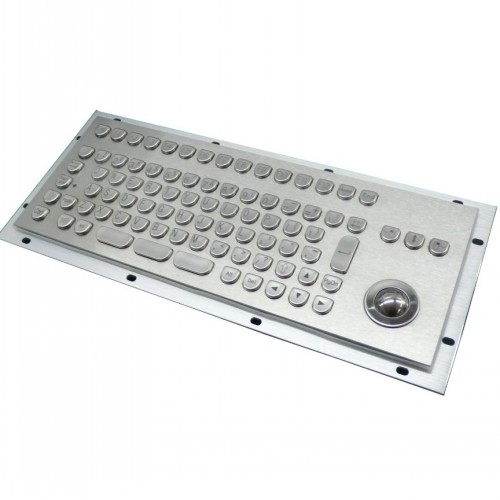 Inputel KB205 Stainless Steel Keyboard + Trackball IP65 - USB – Keyboards | ACP Online