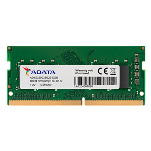 ADATA 8GB DDR4-3200 1024x8 SO-DIMM RAM