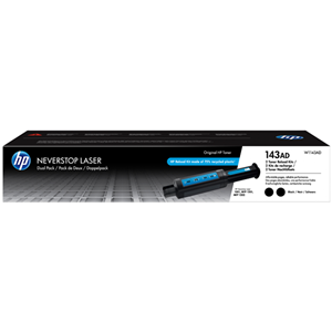 HP 143AD Dual Black Neverstop Toner Reload Kit