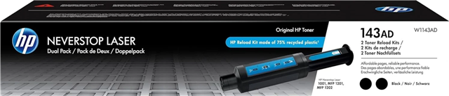 HP 143A Dual Pack Black Neverstop Toner Reload Kit – Printer Consumables | ACP Online