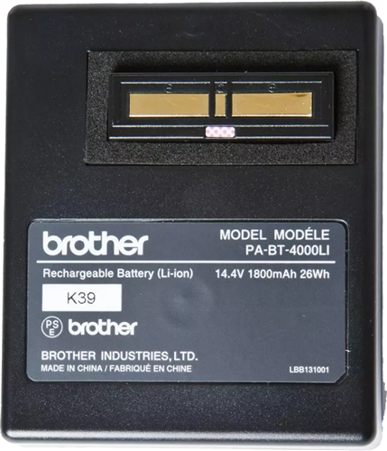 Brother PABT4000LI Battery – Brother Printers & Accessories | ACP Online