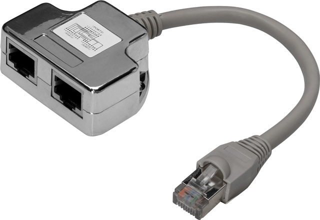 Digitus CAT5e RJ45 Data/Data Splitter – Cables - Patch & Network | ACP Online