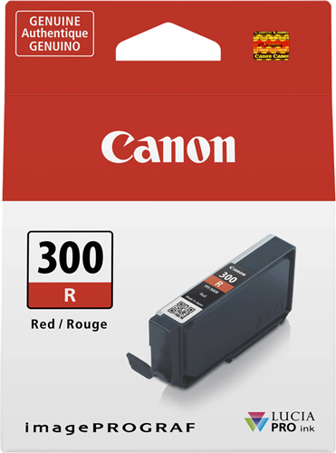 Canon PFI-300R Red Ink Cartridge – Printer Consumables | ACP Online