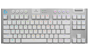 Logitech G915 TKL Lightspeed Wireless RGB Mechanical Gaming Keyboard White - Tactile