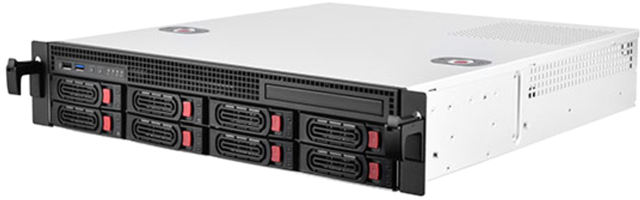 SilverStone RM21-308 mATX 2U 8 Bay Rackmount Case – Cases - OEM PC | ACP Online