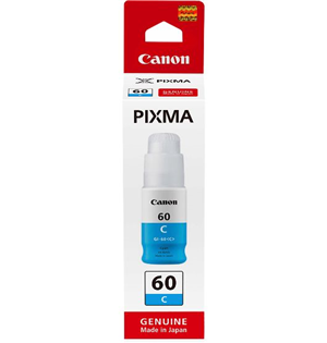 Canon GI60C Pixma Endurance Megatank Cyan Ink Bottle