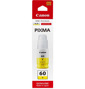 Canon GI60C Pixma Endurance Megatank Yellow Ink Bottle